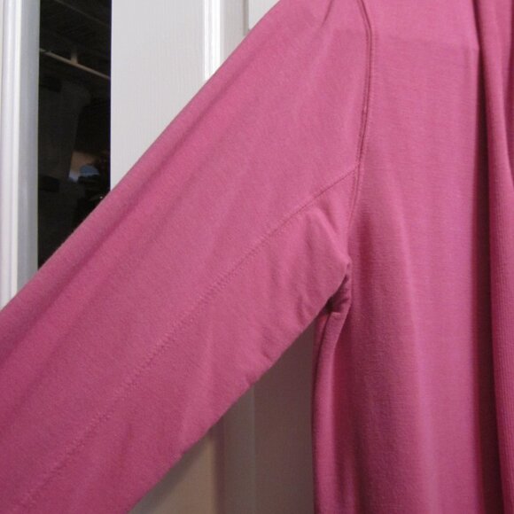 Tek Gear Berry Pink Knit Cardigan Sz L - Picture 3 of 8